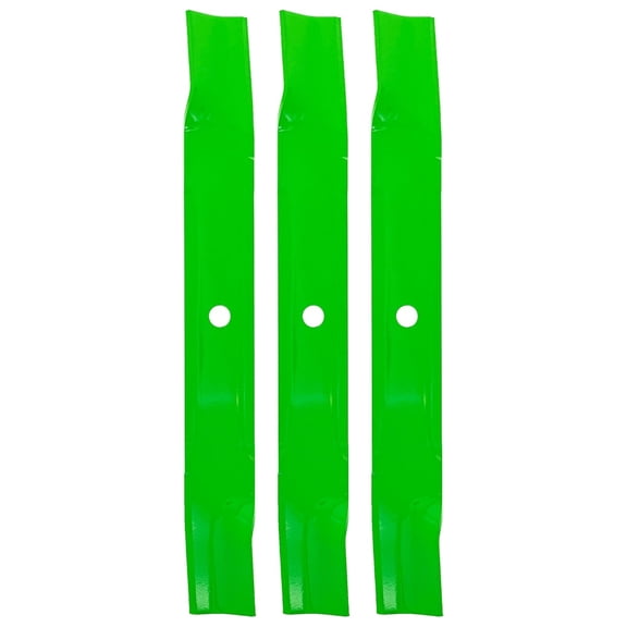 LawnRAZOR Blade Set for Exmark E S-Series Toro Time Cutter SS5425 54 Inch Deck 115-2454-03 (High Lift) 3 Pack