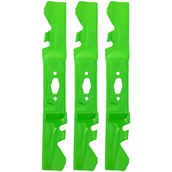 LawnRAZOR Blade for Cub Cadet MTD 742P05094-X Toothed 3 Pack 810-CBL2721D