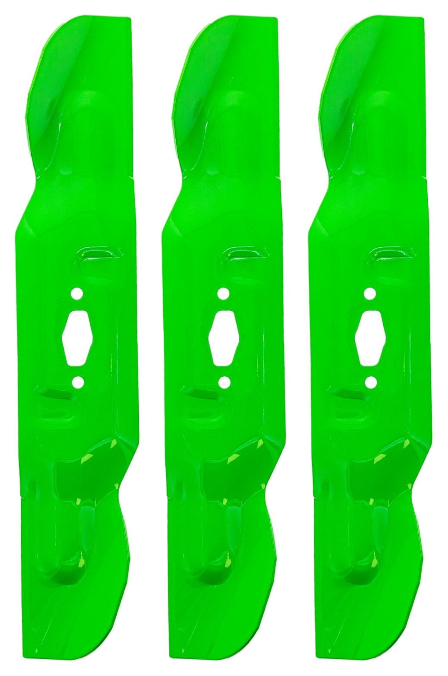 3 Pack High-Lift Mower Blades For Cub Cadet ZT1 54 Inch Decks – Replaces 742-05086, 18-9/16 Inch