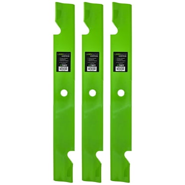 LawnRAZOR Blade for Exmark 103-6404 72 inch Deck Notched High Lift 3 Pack 810-CBL2460D