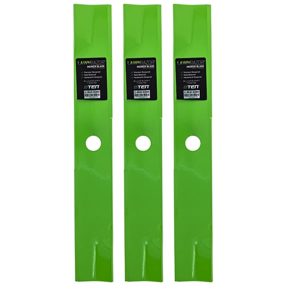 LawnRAZOR Blade for Exmark 52 inch Deck 103-6387 Low Lift 3 Pack 810-CBL2402D