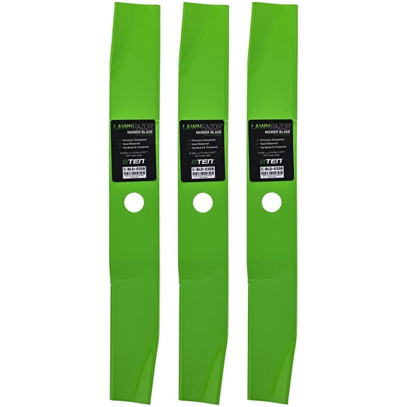 LawnRAZOR Blade for Murray 52 inch Deck 721334AYP Medium Lift 3 Pack 810-CBL2570D