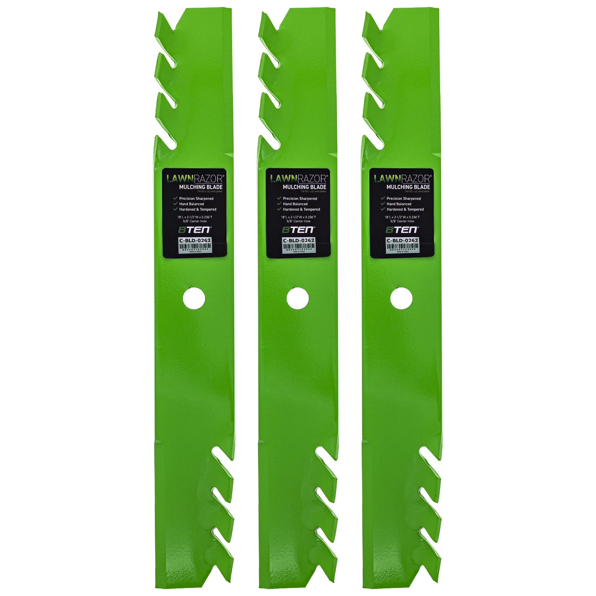Garden Razor LawnRAZOR Blade for Toro 52 inch Deck 105-7796-03 Toothed 3 Pack 810 ...