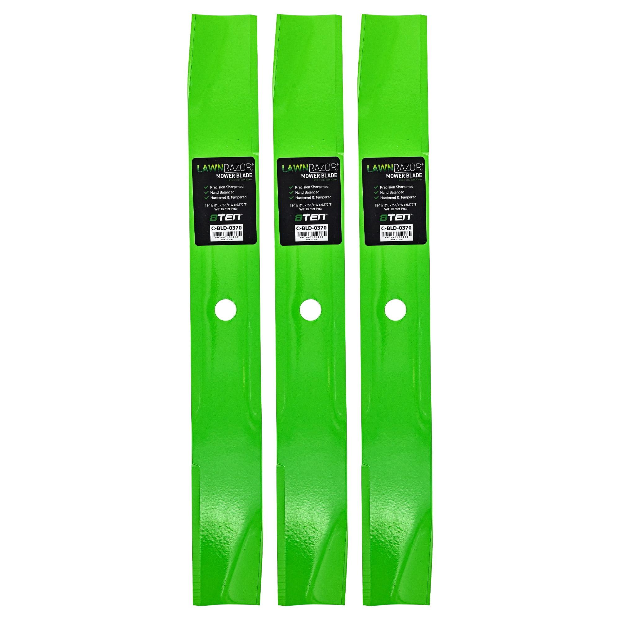 LawnRAZOR Mower Blade for Toro Titan 54 inch Deck 115-4999-03 Mulching 3 Pack 810-CBL2592D