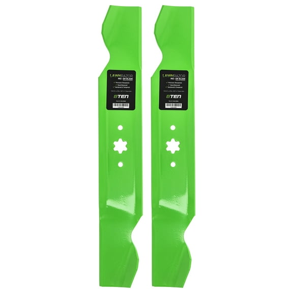 LawnRAZOR High Lift Blade 38 inch for Cub Cadet MTD 942-0610 2 Pack 810-CBL2267D