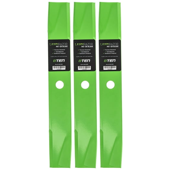 LawnRAZOR High Lift Blade 42 inch for Dixon ZTR 421 539126275 3 Pack 810-CBL2217D