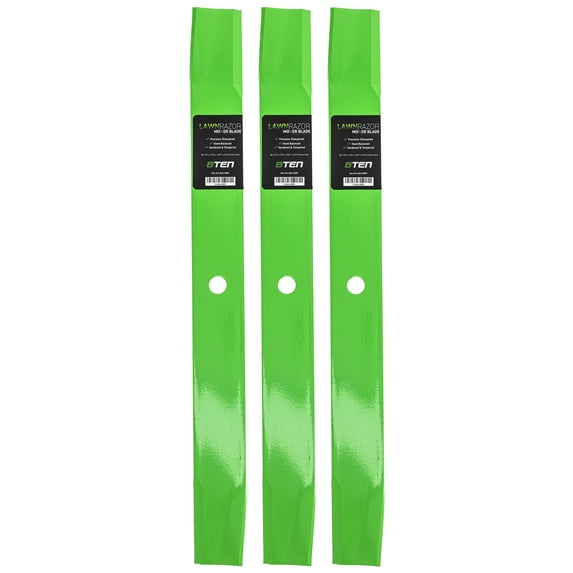 LawnRAZOR High Lift Blade 60 inch Deck for Gravely 08781800 3 Pack 810-CBL2271D
