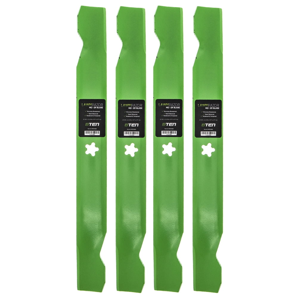 LawnRAZOR Notched High Lift Blade Set for 42 inch AYP Husqvarna 134149 ...