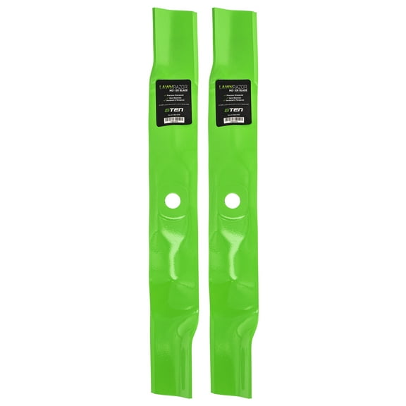 LawnRAZOR High Lift Blade for John Deere 42 inch GX325 M148613 2 Pack 810-CBL2312D