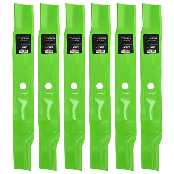 LawnRAZOR High Lift Blade for John Deere 42 inch GX325 M148613 6 Pack 810-CBL2312D