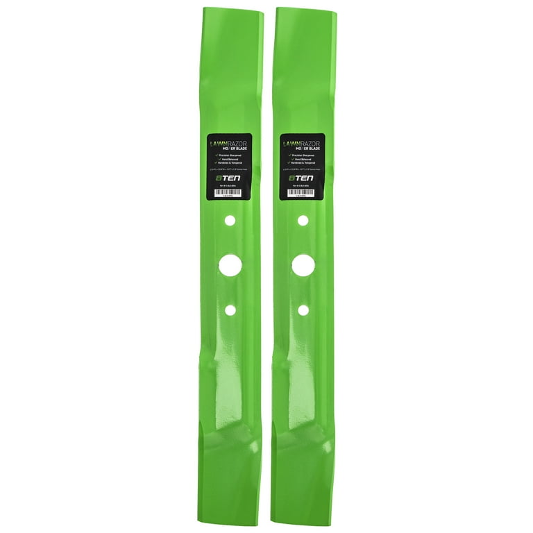 LawnRAZOR High Lift Blade for John Deere 42C Decks LX255 2 Pack 810 CBL2278D