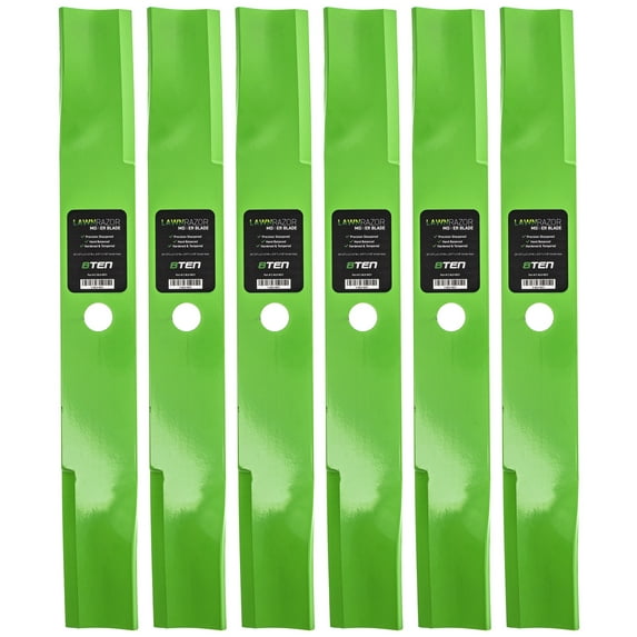 LawnRAZOR High Lift Blade for John Deere 60 inch AM100538 6 Pack 810-CBL2243D