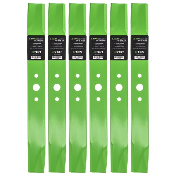 LawnRAZOR High Lift Blade for Simplicity 36 inch 1772335 6 Pack 810-CBL2330D