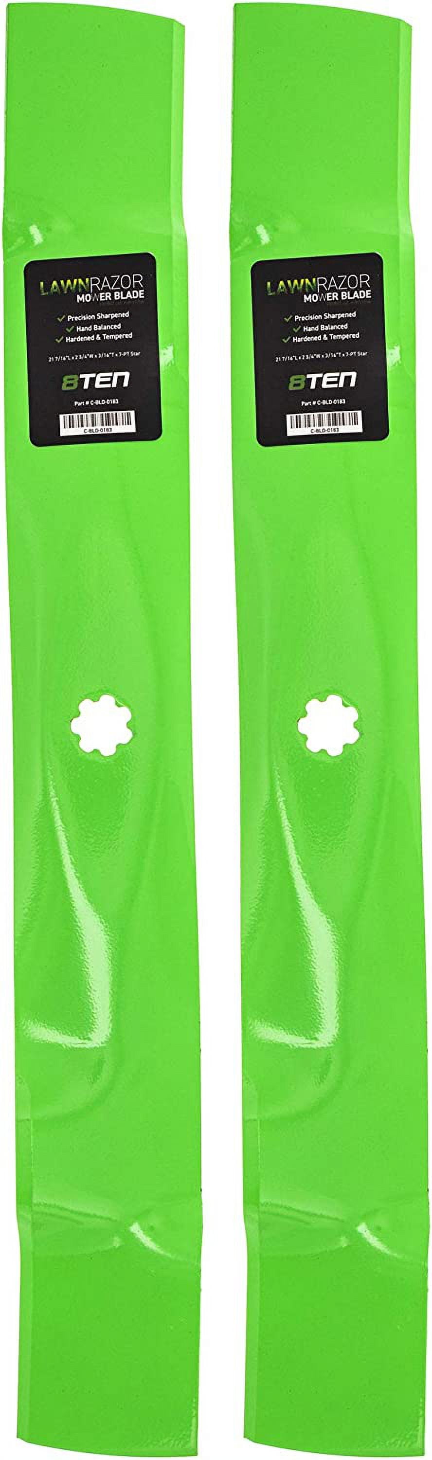 LawnRAZOR Mower Blade Set for John Deere 42 inch Cut Deck GX22151