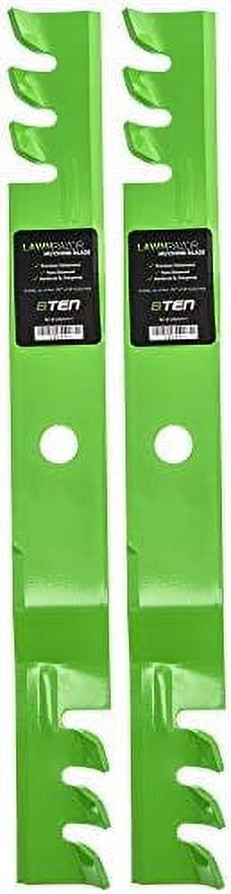 LawnRAZOR Mower Blade Set for Murray Baggers Tractors 40 Inch Deck 013826 91871HT 91871E701MA Toothed Mulching Walmart