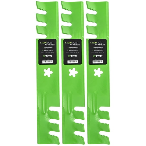 LawnRAZOR Toothed Blade 46 inch for Husqvarna YTH 1746 3 Pack 810-CBL2263D