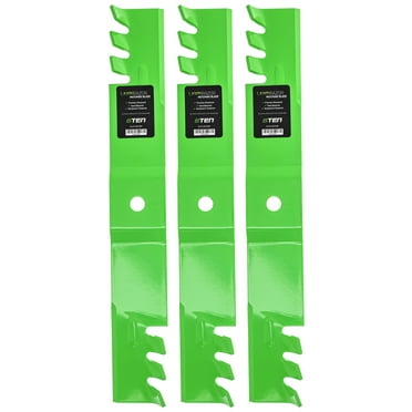 LawnRAZOR Mower Blade Set Cub Cadet 02005019-X Z-force L60 60 inch Deck Toothed 810-CBL2429D