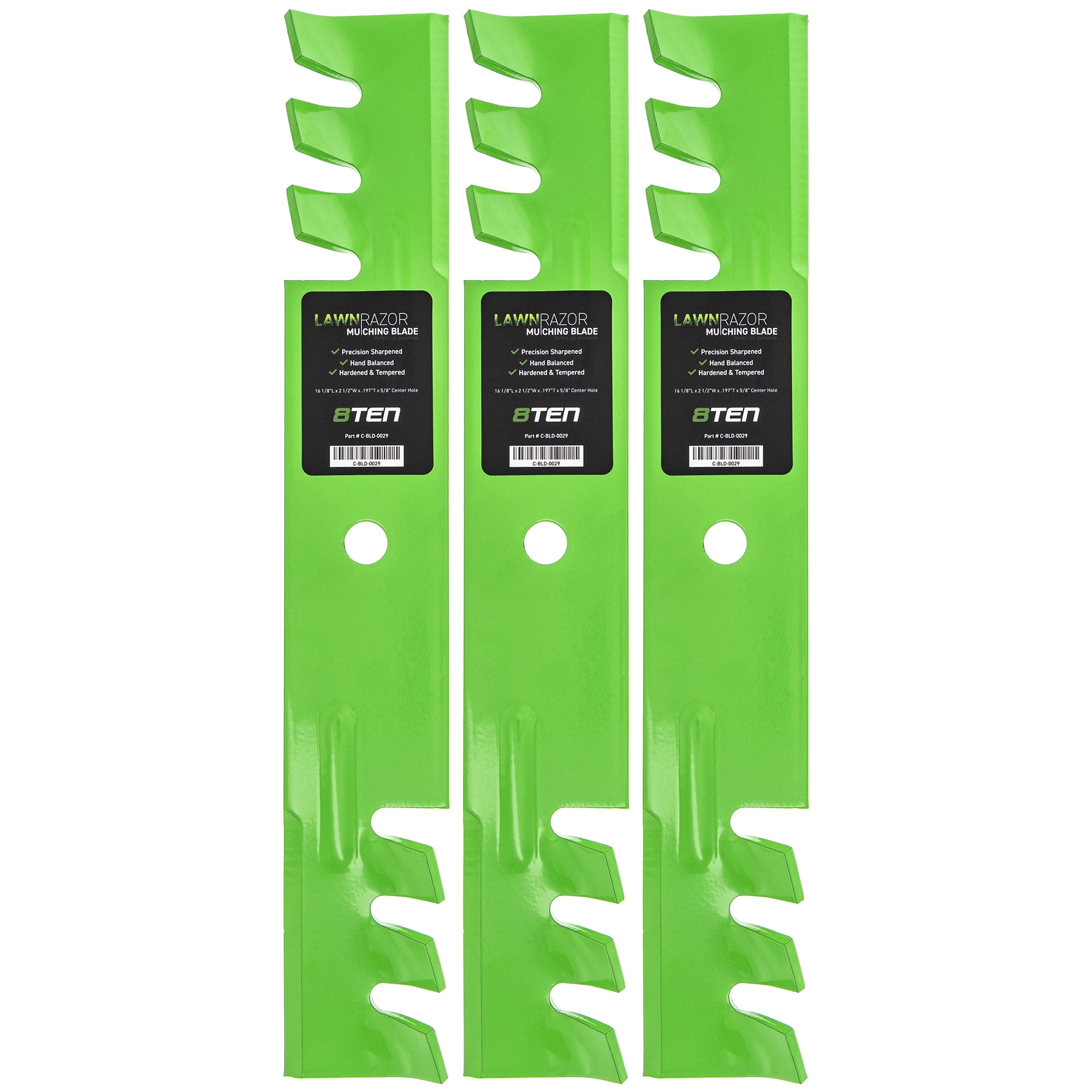 8個セット LawnRAZOR Toothed Blade for Exmark 1520843 103-2527 6 Pack