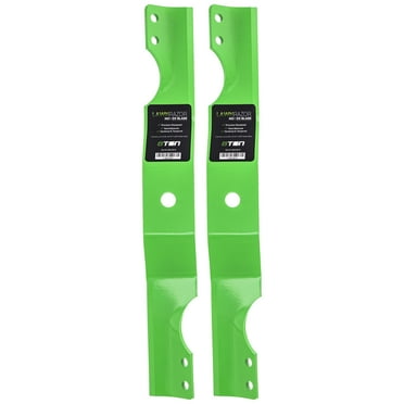 LawnRAZOR Notched Medium Lift Blade for Ariens 34 inch Zoom 34 03971900 2 Pack 810-CBL2432D