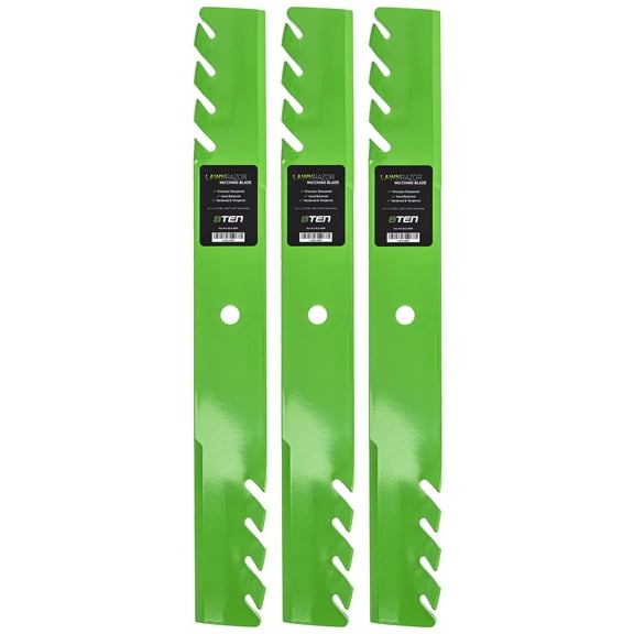 LawnRAZOR Toothed Blade Set for Scag 61 inch 48111 3 Pack 810-CBL2221D