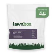 Lawnbox Lawn Luxe 100% Organic 7-0-7 Premium Summer Grass Fertilizer 14 lb bag