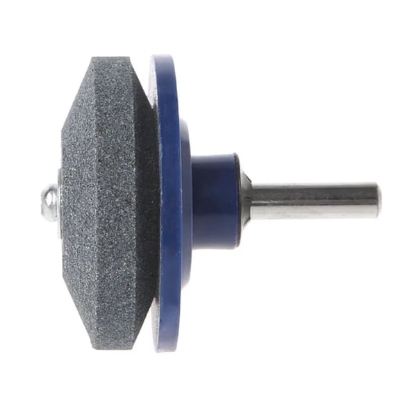 Lawnmower Blade Sharpener | Drill Attachment Tool | Sharpens Dull & Rusty Mower & Tractor Blades | Industrial Grinding Stone Head | 1-Pack