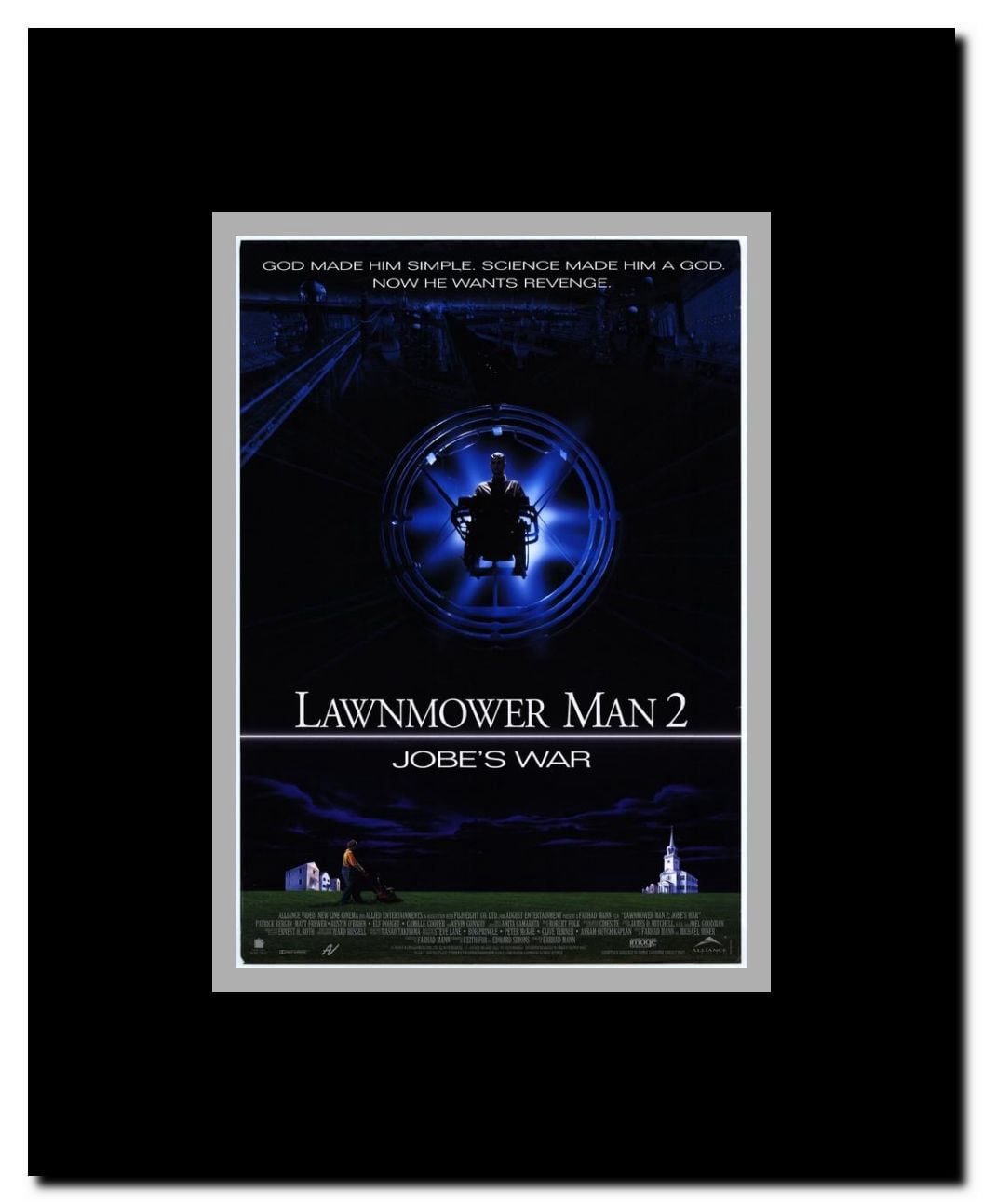 Lawnmower Man 2: Beyond Cyberspace Framed Movie Poster
