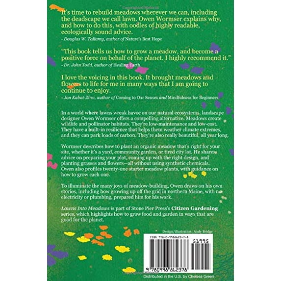 Pre-Owned Lawns into Meadows: Growing a Regenerative Landscape, 9780998862378, Paperback, Illustrated edition