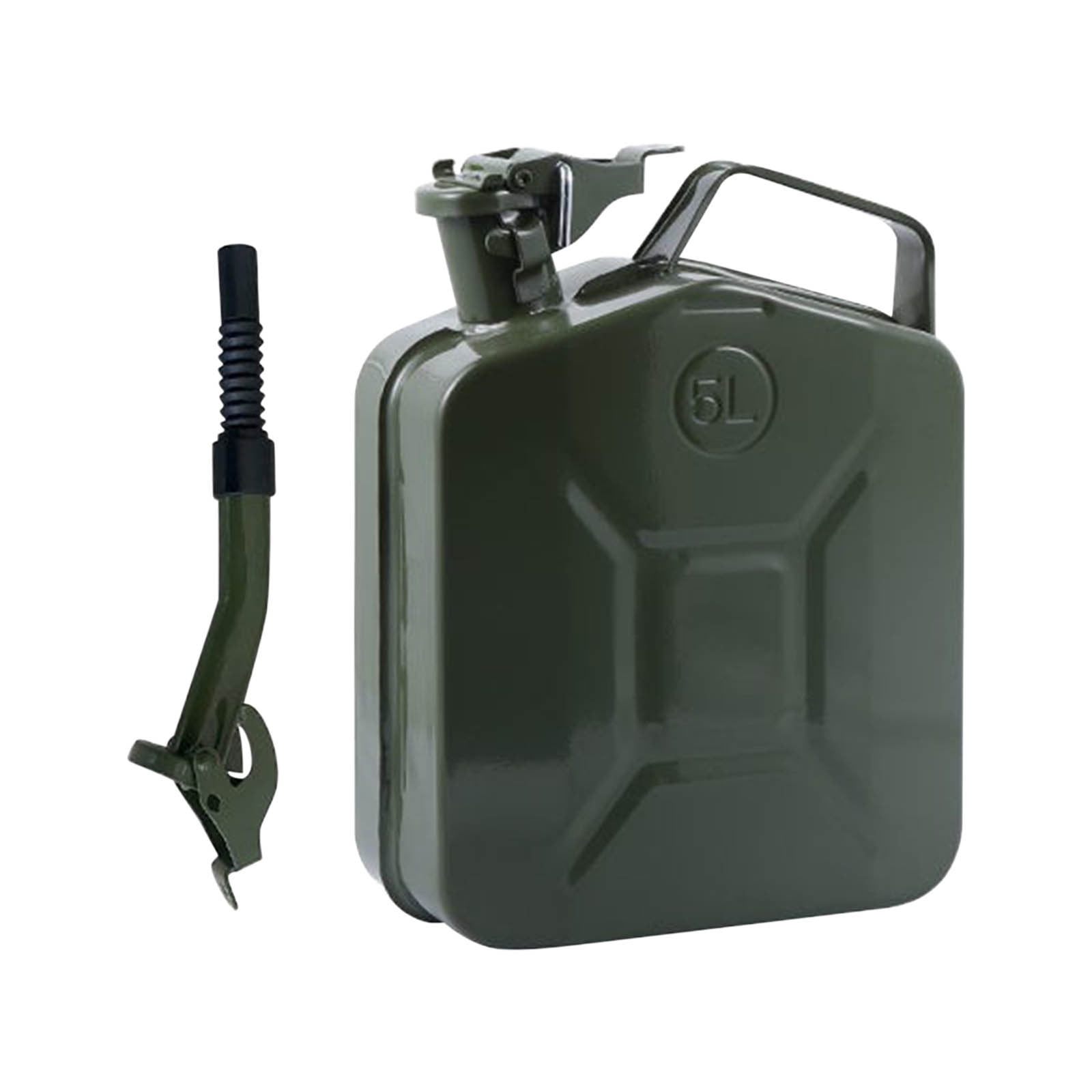 10L Metal Water Can With Spout – 2.5 Gallon Gas Can For Camping, Garden, Car Emergency