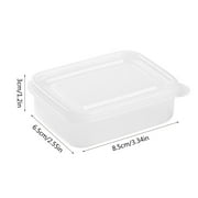 Lawor 4Pc Plastic Deli Food Storage Containers With Lids Disposable Clear Small Togo Jars Bowls For Soup, Meal Prep, Slime | Bpa Free | Stackable | Leakproof | Microwave | Dishwasher | Freezer Safe