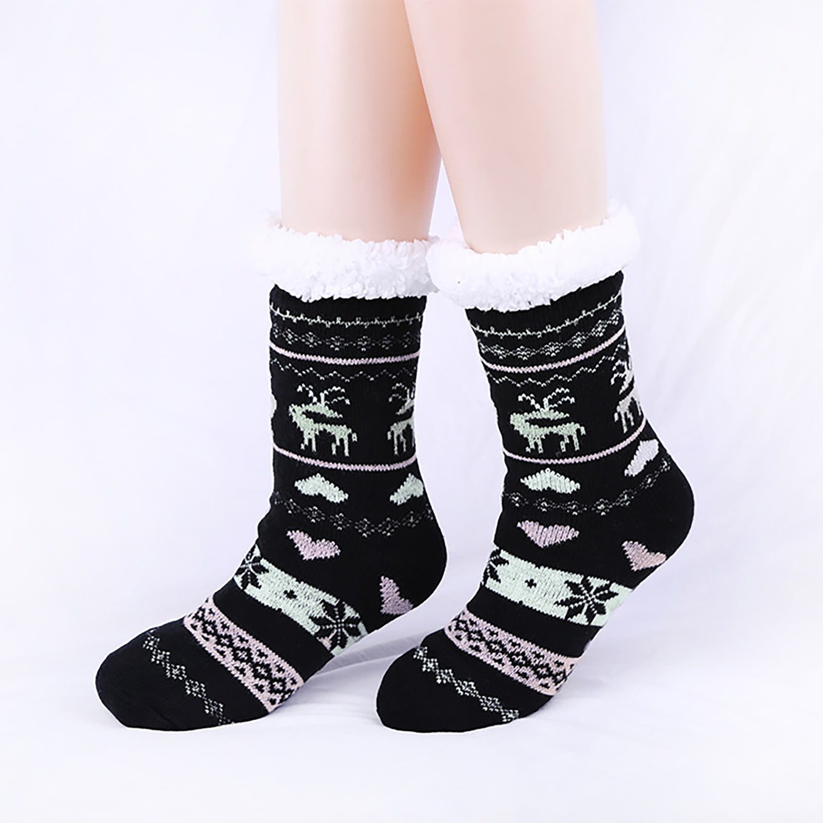 Lawor Socks For Men&Women Extra-Warm Indoor Socks Women Bed Socks