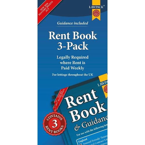 Lawpack Lawpack Rent Book 3-Pack (Paperback)