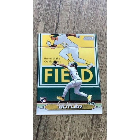 Lawrence Butler MLB Oakland Athletics 2024 Stadium Club 265 trading card RC