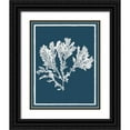 thumbnail image 1 of Lawrence, David  26x32 Black Ornate Wood Framed with Double Matting Museum Art Print Titled - Indigo Seas I, 1 of 4