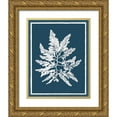 thumbnail image 1 of Lawrence, David  26x32 Gold Ornate Wood Framed with Double Matting Museum Art Print Titled - Indigo Seas III, 1 of 4