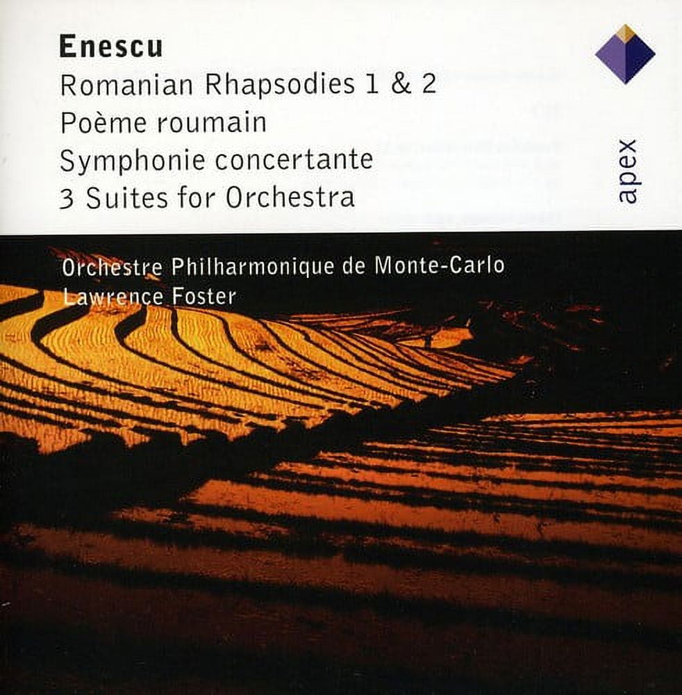Roman Rhapsody Lawrence Foster - Enescu: Romanian Rhapsodies Nos 1 & 2 / 3 Suites ...