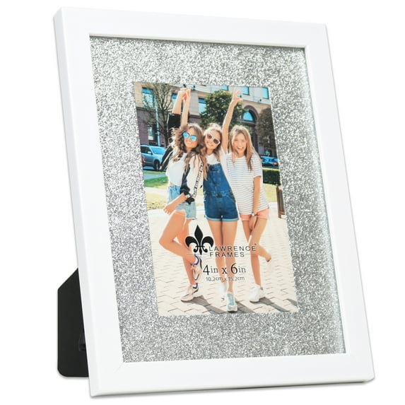 Lawrence Frames 0.69" x 8.8" Polystyrene Picture Frame, White