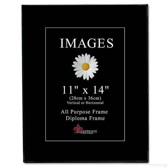 Lawrence Frames  11 x 14 Images Black Frame - Pack of 6