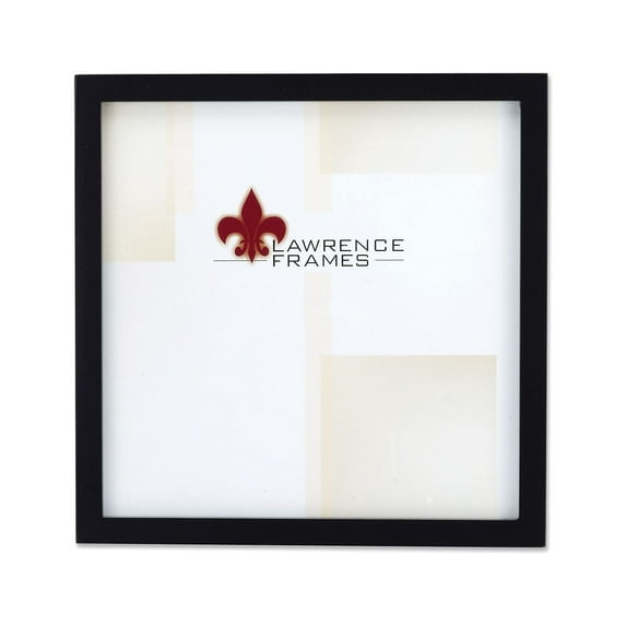 Lawrence Frames 12" x 12" Wooden Black Picture Frame (755512)