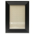 thumbnail image 1 of Lawrence Frames 4x6 Classic Detailed Black Picture Frame, 1 of 5