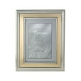 thumbnail image 1 of Lawrence Frames 4x6 Silver Plated Metal Picture Frame - Brushed Gold Inner Panel 840246, 1 of 2