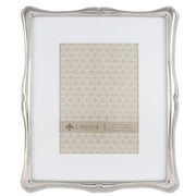 Lawrence Frames 710280 Silver Metal Romance 8x10 Matted for 5x7 Picture Frame