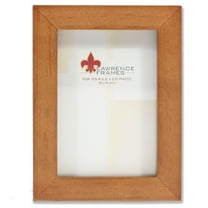 Lawrence Frames 766023 Nutmeg Wood 2.5x3.5 Picture Frame - Gallery Collection