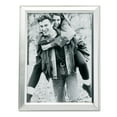 thumbnail image 1 of Lawrence Frames Brushed Silver Plated 3.5x5 Metal Picture Frame, 1 of 2