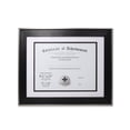 thumbnail image 1 of Lawrence Frames Lawrence Document Picture Frame 8.5" x 11" Polystyrene Black 530311, 1 of 3