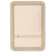 Lawrence Frames Eternity Rings 4x6 Gold Metal Picture Frame