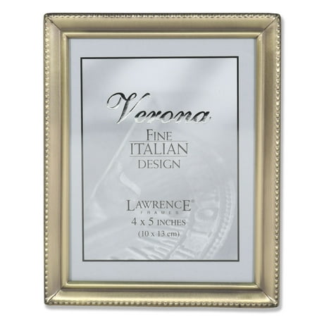 Lawrence Frames Metal Picture Frame, Gold