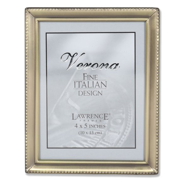 Lawrence Frames Metal Picture Frame, Gold