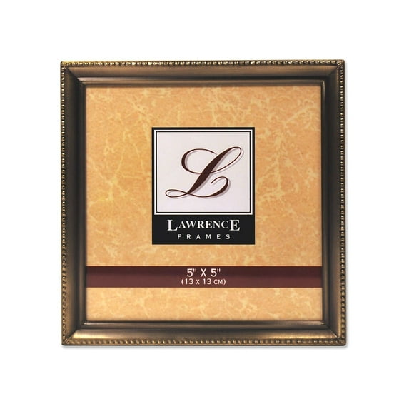 Lawrence Frames Metal Picture Frame, Gold