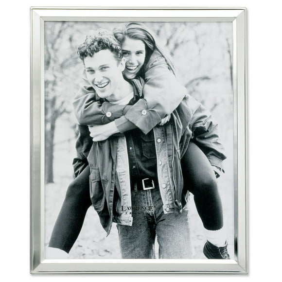 Lawrence Frames Metal Picture Frame, Silver